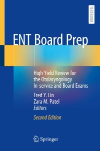 Titelbild: ENT Board Prep 2nd edition 9783031260476