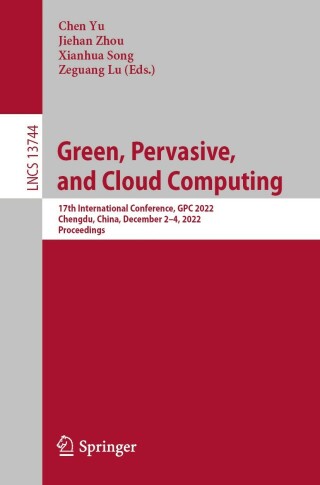 Imagen de portada: Green, Pervasive, and Cloud Computing 9783031261176