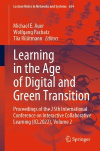 Imagen de portada: Learning in the Age of Digital and Green Transition 9783031261893