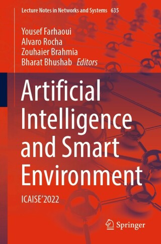 Cover image: Artificial Intelligence and Smart Environment 9783031262531