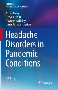 Cover image: Headache Disorders in Pandemic Conditions 9783031263088