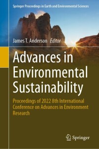 Cover image: Advances in Environmental Sustainability 9783031263644