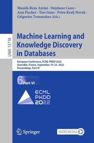 Cover image: Machine Learning and Knowledge Discovery in Databases 9783031264214