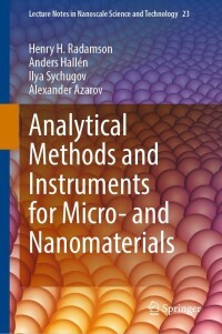 Imagen de portada: Analytical Methods and Instruments for Micro- and Nanomaterials 9783031264337