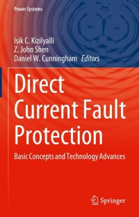 Imagen de portada: Direct Current Fault Protection 9783031265716