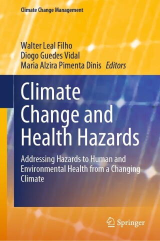 Imagen de portada: Climate Change and Health Hazards 9783031265914