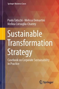 Cover image: Sustainable Transformation Strategy 9783031266959