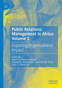 Imagen de portada: Public Relations Management in Africa Volume 1 9783031267031