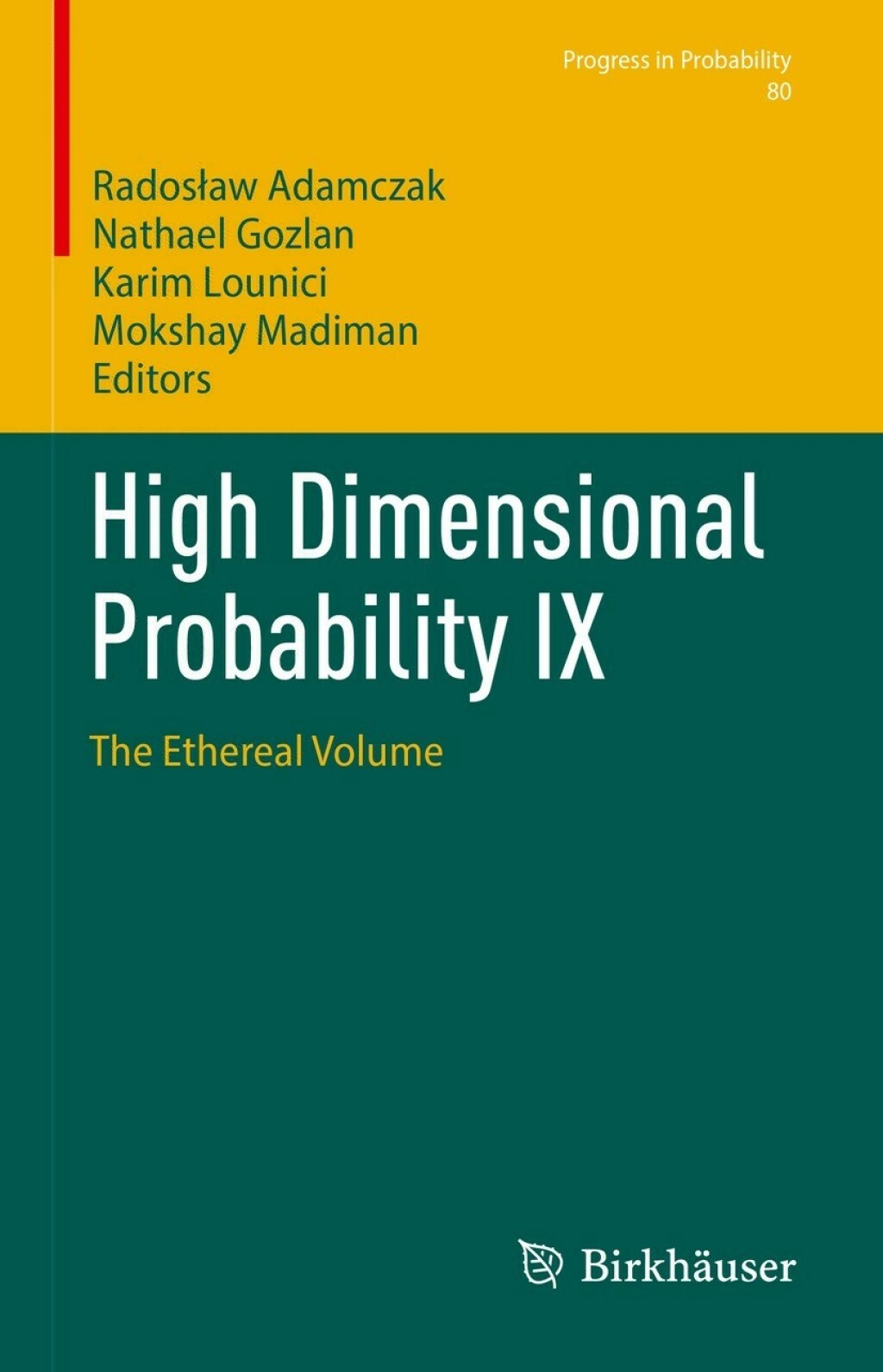 High Dimensional Probability IX The Ethereal Volume