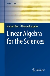 Imagen de portada: Linear Algebra for the Sciences 9783031272196