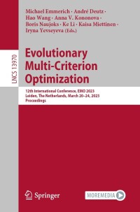 Imagen de portada: Evolutionary Multi-Criterion Optimization 9783031272493