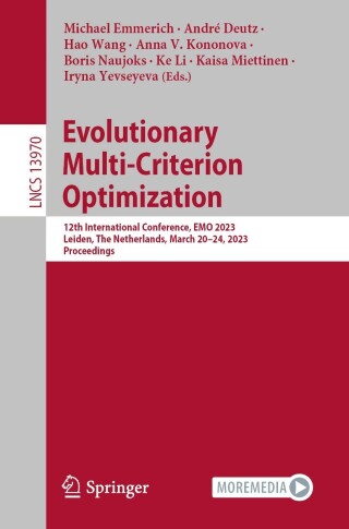 Cover image: Evolutionary Multi-Criterion Optimization 9783031272493