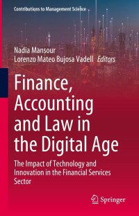 Cover image: Finance, Accounting and Law in the Digital Age 9783031272950