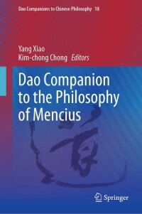 Omslagafbeelding: Dao Companion to the Philosophy of Mencius 9783031276187