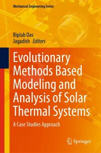 Titelbild: Evolutionary Methods Based Modeling and Analysis of Solar Thermal Systems 9783031276347