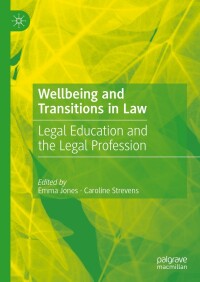 Cover image: Wellbeing and Transitions in Law 9783031276538
