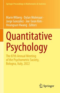 Imagen de portada: Quantitative Psychology 9783031277801