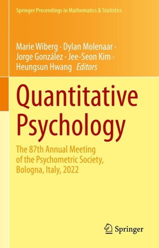 Imagen de portada: Quantitative Psychology 9783031277801