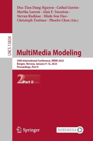 Imagen de portada: MultiMedia Modeling 9783031278174