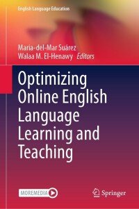 Cover image: Optimizing Online English Language Learning and Teaching 9783031278242