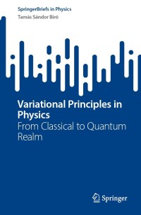 Imagen de portada: Variational Principles in Physics 9783031278754