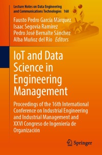 Cover image: IoT and Data Science in Engineering Management 9783031279140