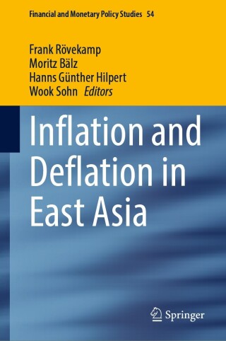 Cover image: Inflation and Deflation in East Asia 9783031279485