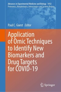 Immagine di copertina: Application of Omic Techniques to Identify New Biomarkers and Drug Targets for COVID-19 9783031280115