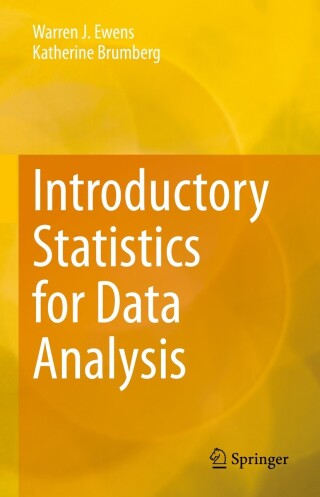 Cover image: Introductory Statistics for Data Analysis 9783031281884