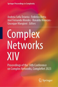 Cover image: Complex Networks XIV 9783031282751