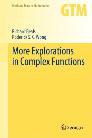 صورة الغلاف: More Explorations in Complex Functions 9783031282874