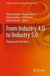 Cover image: From Industry 4.0 to Industry 5.0 9783031283130