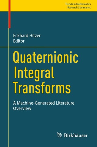 Imagen de portada: Quaternionic Integral Transforms 9783031283741