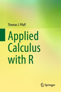 Imagen de portada: Applied Calculus with R 9783031285707