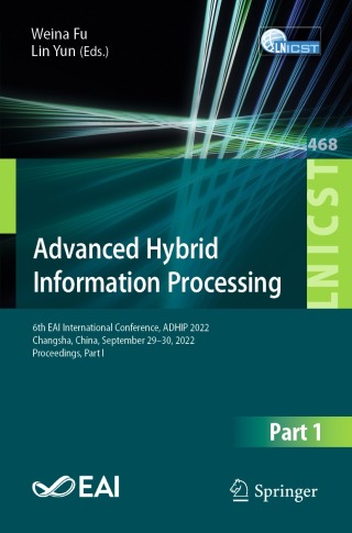 Cover image: Advanced Hybrid Information Processing 9783031287862