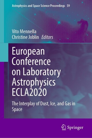 Omslagafbeelding: European Conference on Laboratory Astrophysics ECLA2020 9783031290022