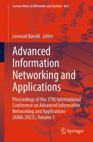 Imagen de portada: Advanced Information Networking and Applications 9783031290558