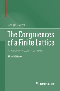 Imagen de portada: The Congruences of a Finite Lattice 3rd edition 9783031290626