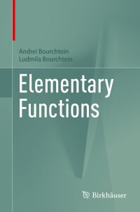 Cover image: Elementary Functions 9783031290749