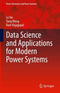 Imagen de portada: Data Science and Applications for Modern Power Systems 9783031290992