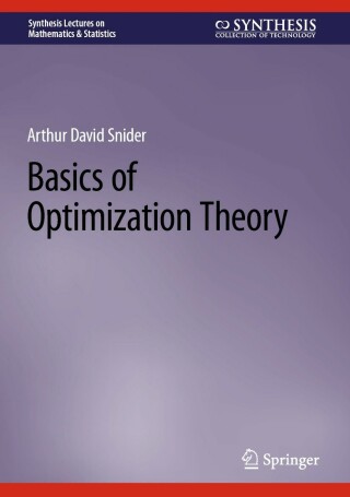 Cover image: Basics of Optimization Theory 9783031292187