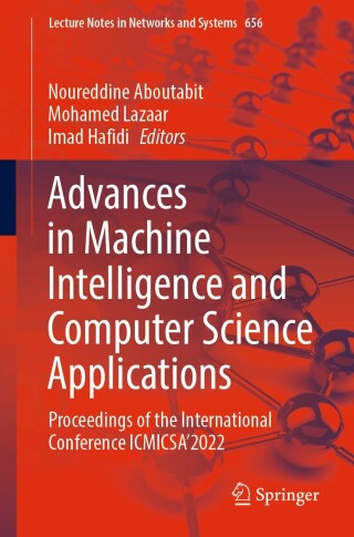 Imagen de portada: Advances in Machine Intelligence and Computer Science Applications 9783031288456