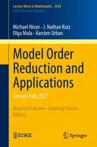 Omslagafbeelding: Model Order Reduction and Applications 9783031295621