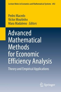 Imagen de portada: Advanced Mathematical Methods for Economic Efficiency Analysis 9783031295829