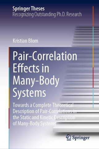 Cover image: Pair-Correlation Effects in Many-Body Systems 9783031296116