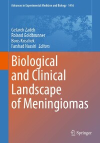 Imagen de portada: Biological and Clinical Landscape of Meningiomas 9783031297496