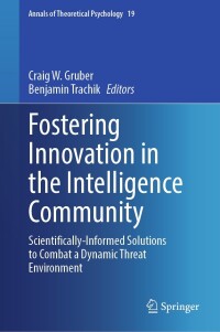 Immagine di copertina: Fostering Innovation in the Intelligence Community 9783031298066