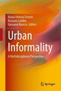 Imagen de portada: Urban Informality 9783031298264