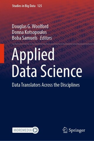 Imagen de portada: Applied Data Science 9783031299360