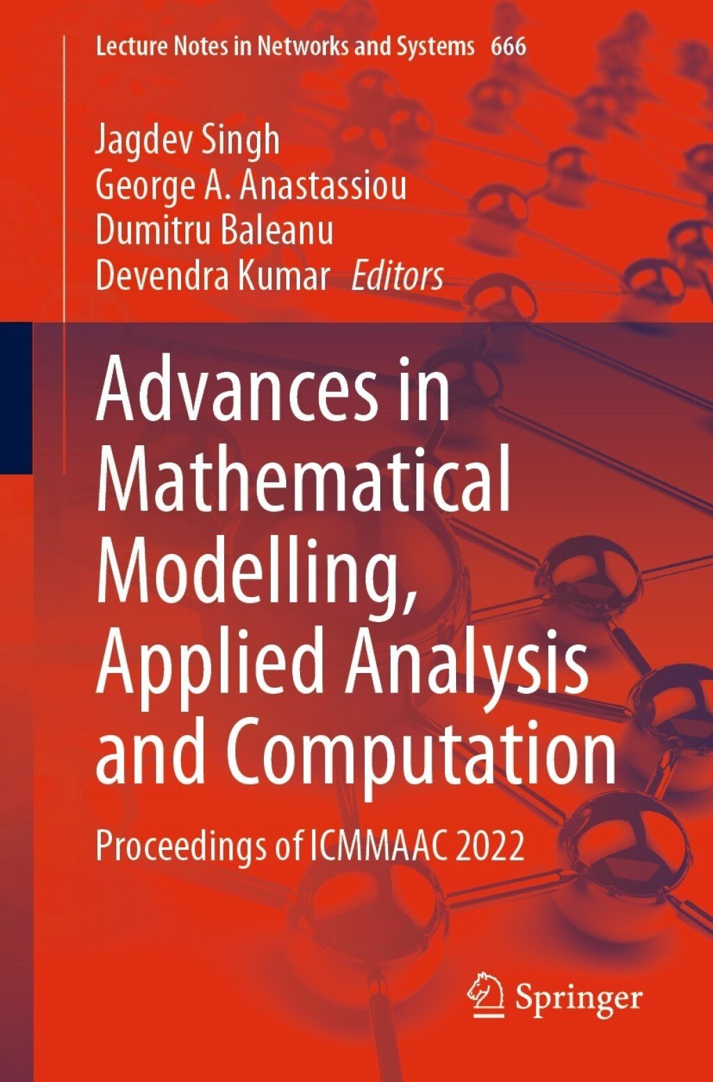 Advances in Mathematical Modelling, Applied Analysis and Computation Proceedings of ICMMAAC 2022